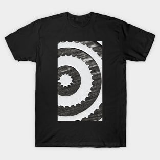 Wooden Black Cogs T-Shirt